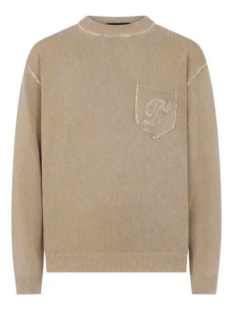 long-sleeve round-neck sweater by DSQUARED2