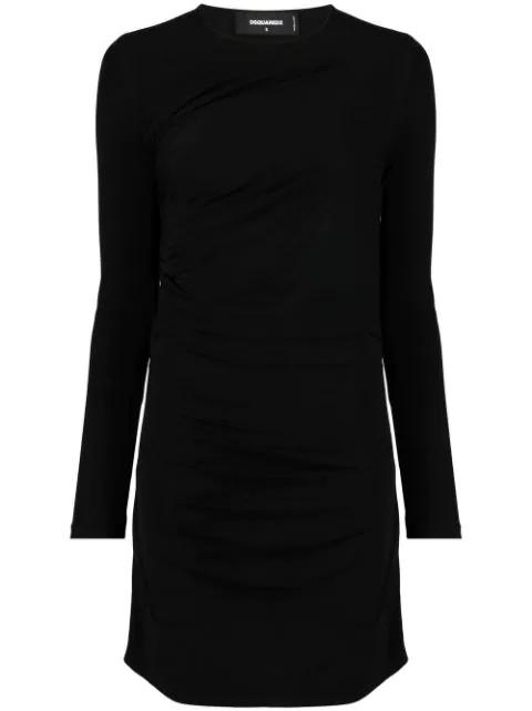 long-sleeved mini dress by DSQUARED2