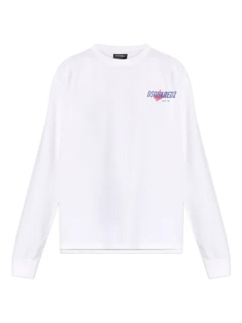 longsleeve logo T-shirt by DSQUARED2