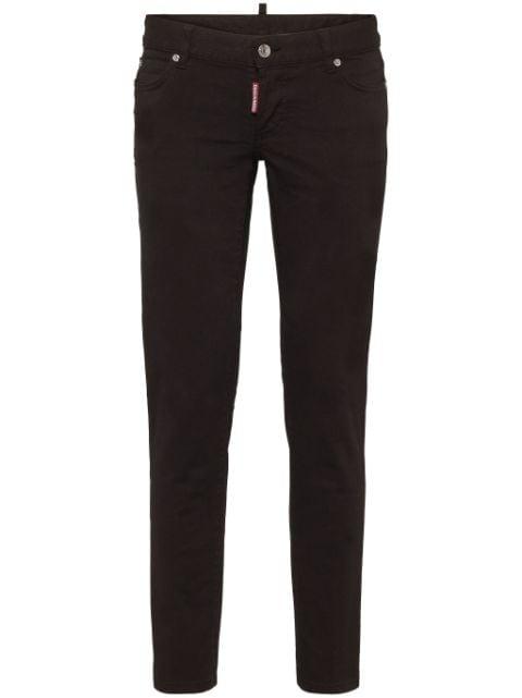 low-rise skinny trousers by DSQUARED2