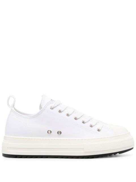 low-top flatform sneakers by DSQUARED2