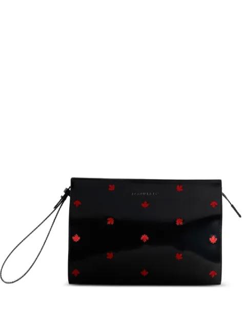 maple-leaf clutch by DSQUARED2
