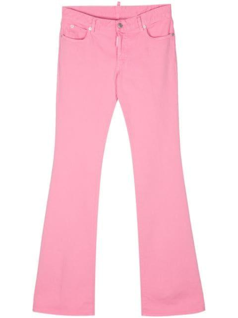 mid-rise flared jeans by DSQUARED2