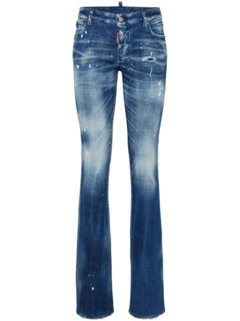 mid-rise flared jeans by DSQUARED2