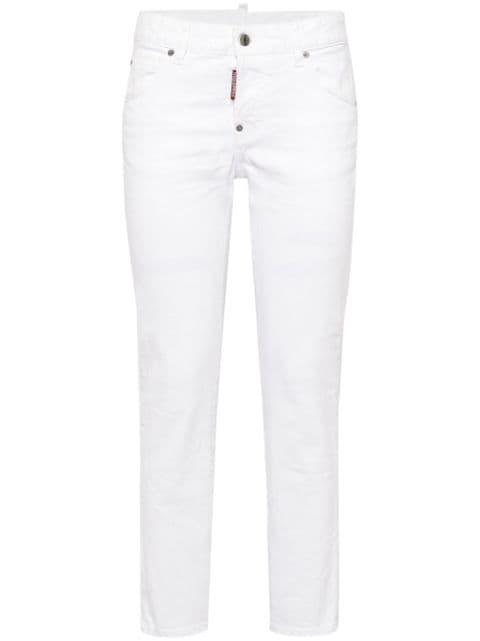 mid-rise skinny trousers by DSQUARED2