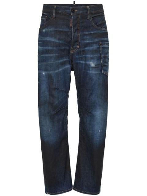mid-rise straight-leg jeans by DSQUARED2