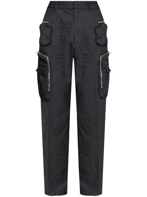 multi-pocket tapered trousers by DSQUARED2