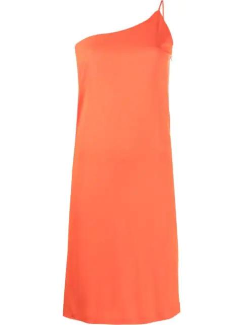 off-shoulder knee-length dress by DSQUARED2