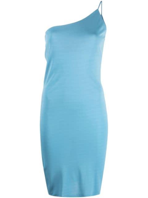 one-shoulder jersey-knit dress by DSQUARED2