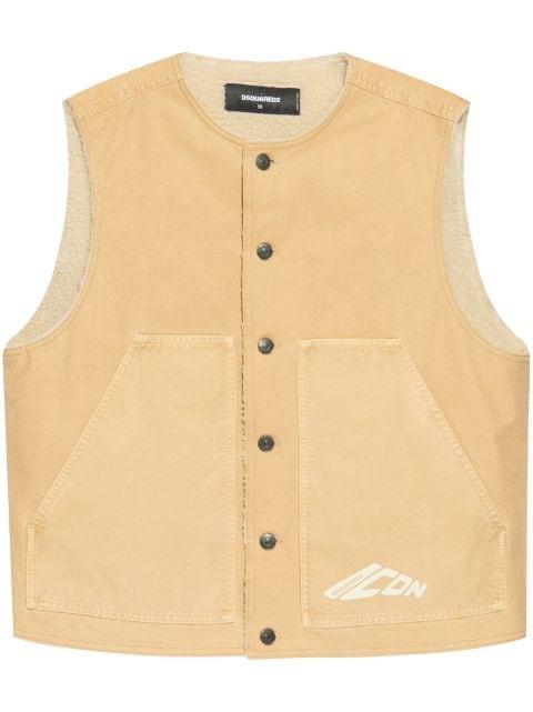 padded denim jacket by DSQUARED2