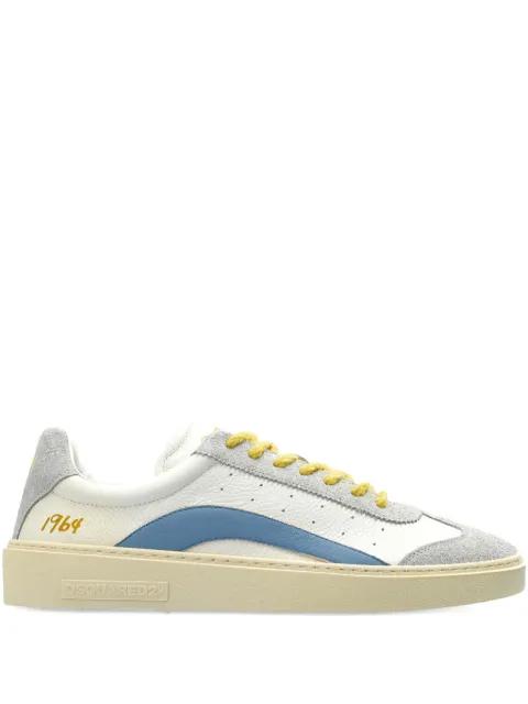 panelled lace-up trainers by DSQUARED2