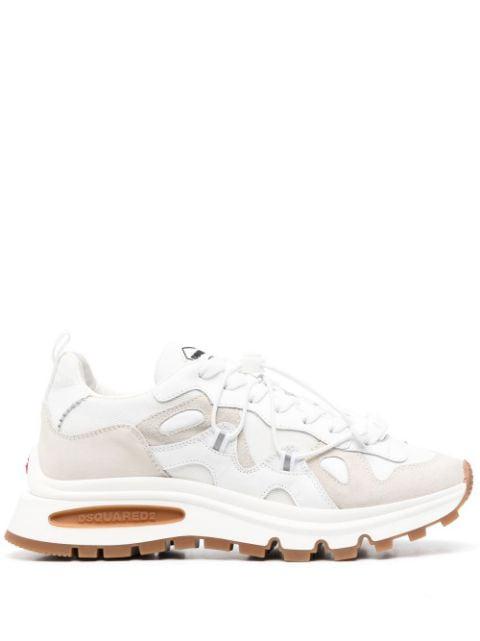 panelled low-top sneakers by DSQUARED2