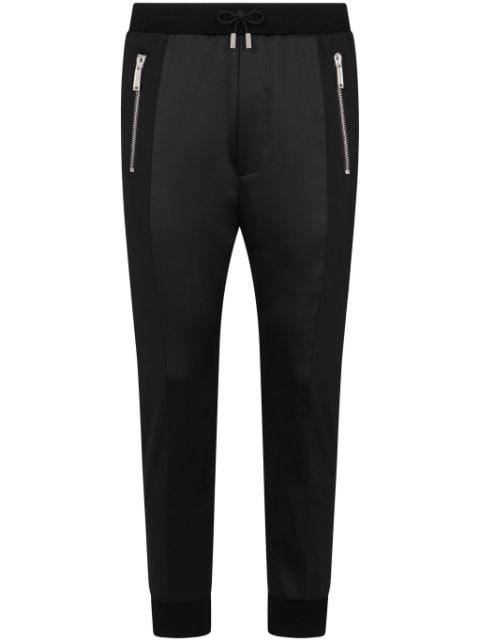 panelled wool-blend track pants by DSQUARED2