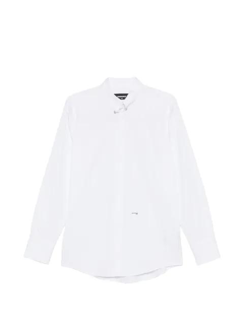 pin-collar slim-fit shirt by DSQUARED2