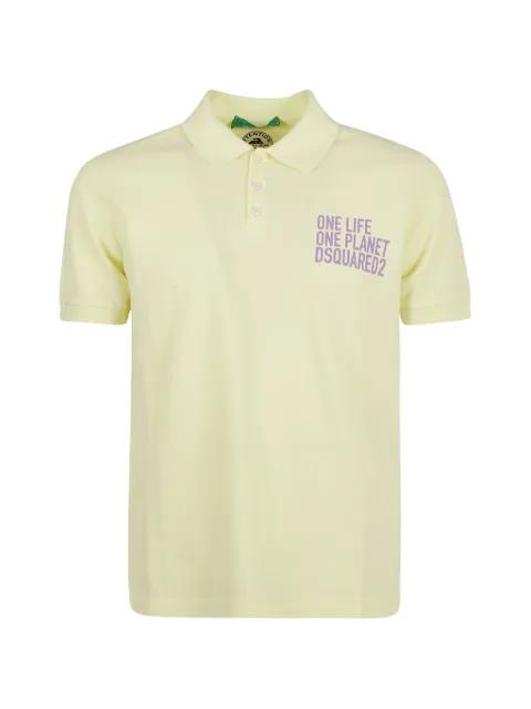 print polo shirt by DSQUARED2