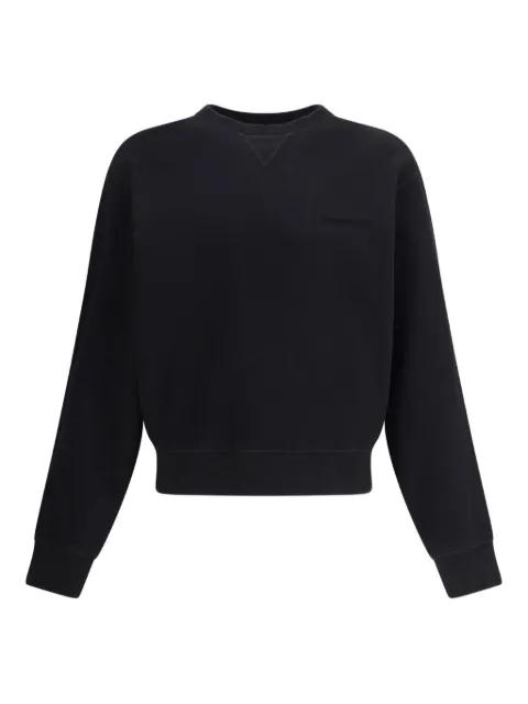 ribbed-hem crew-neck sweatshirt by DSQUARED2