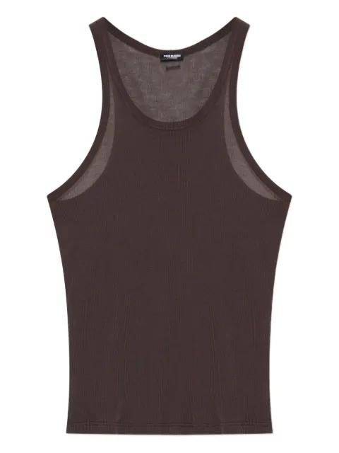 ribbed tank top by DSQUARED2