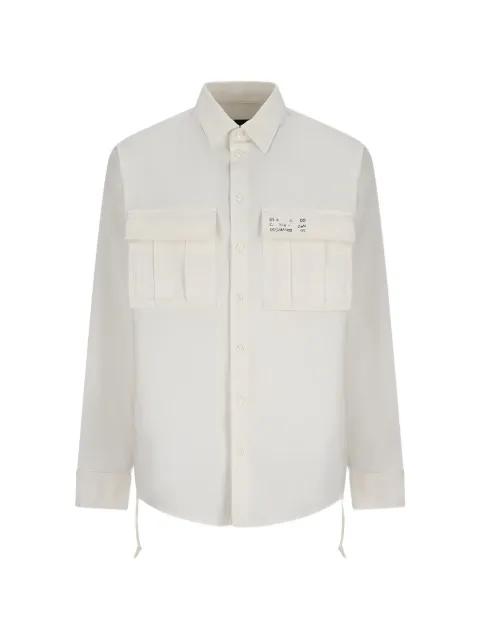ripstop drawstring-hem shirt by DSQUARED2