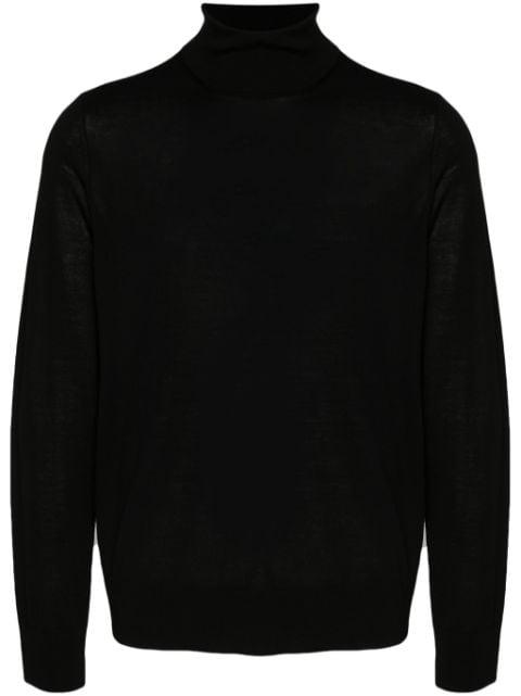 roll neck virgin wool jumper by DSQUARED2