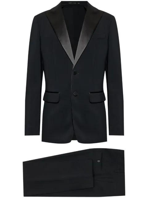 satin-detail suit by DSQUARED2