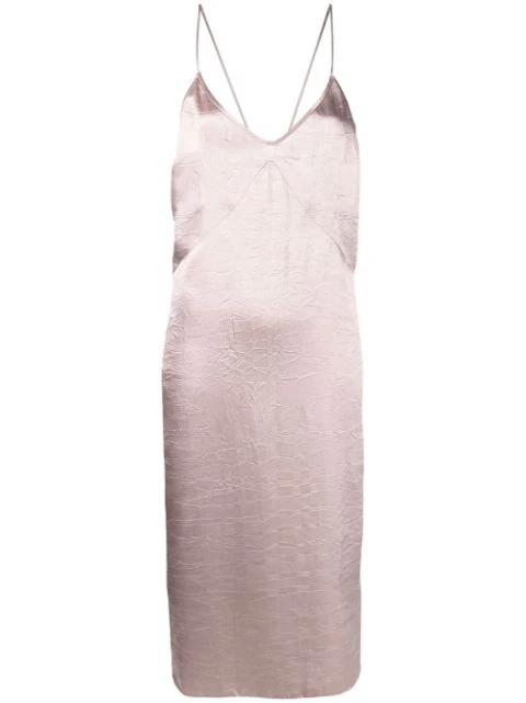 satin-finish cami dress by DSQUARED2
