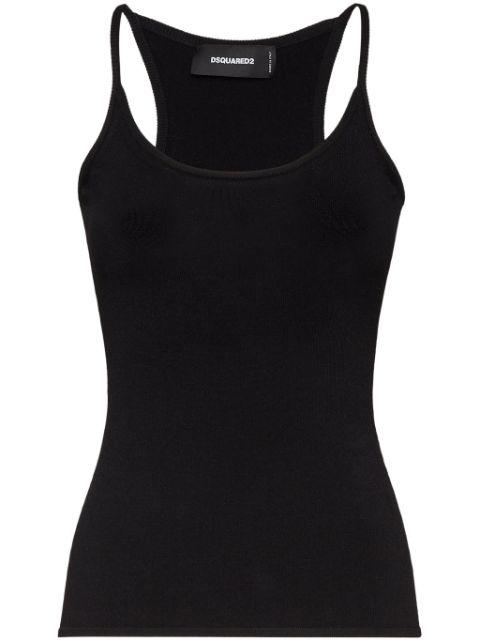 scoop-neck tank top by DSQUARED2