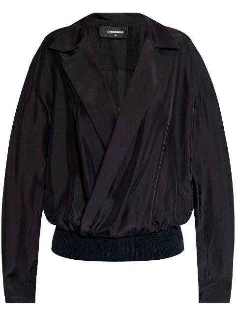 silk blouse by DSQUARED2