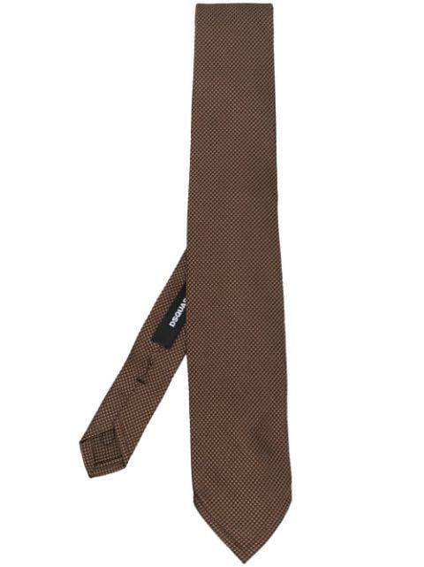 silk-jacquard tie by DSQUARED2