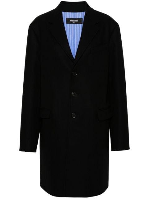 single-breasted coat by DSQUARED2