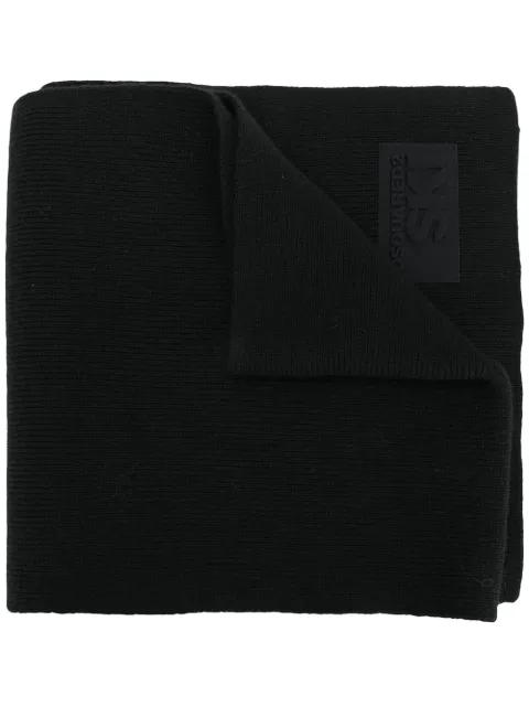 ski logo-patch scarf by DSQUARED2