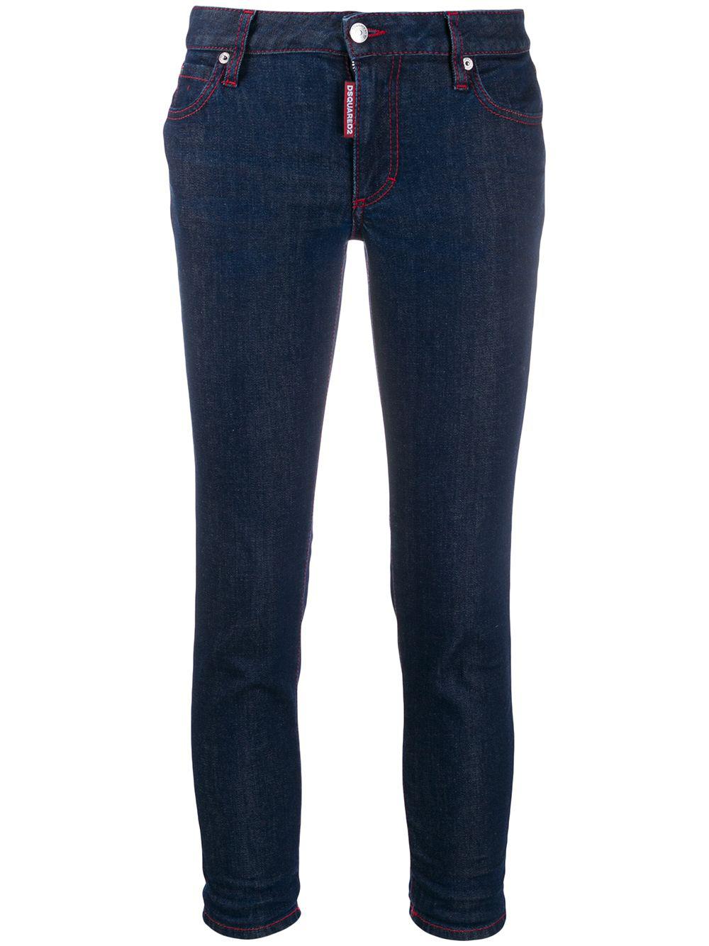 skinny cropped jeans by DSQUARED2