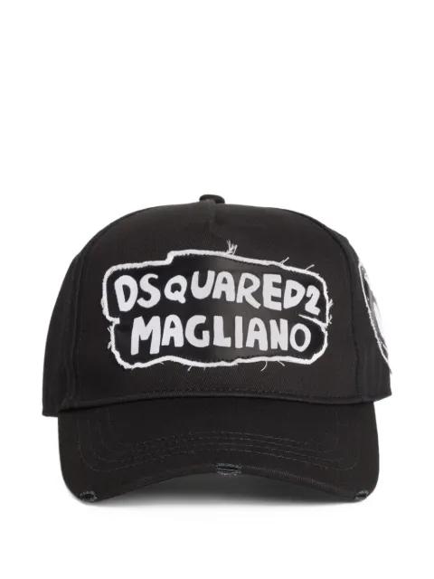 slogan-print baseball cap by DSQUARED2