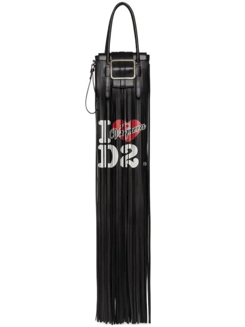 slogan-print shoulder bag by DSQUARED2