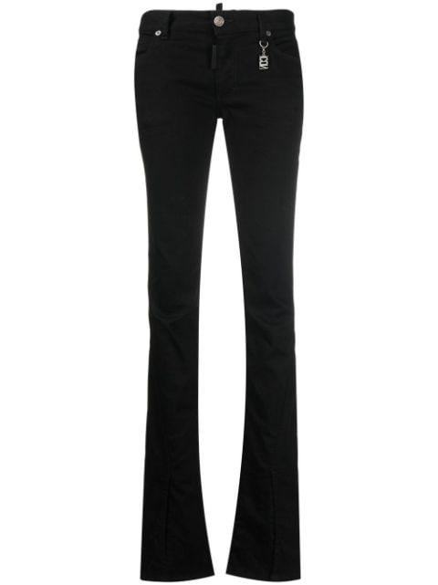 split-cuff flared jeans by DSQUARED2