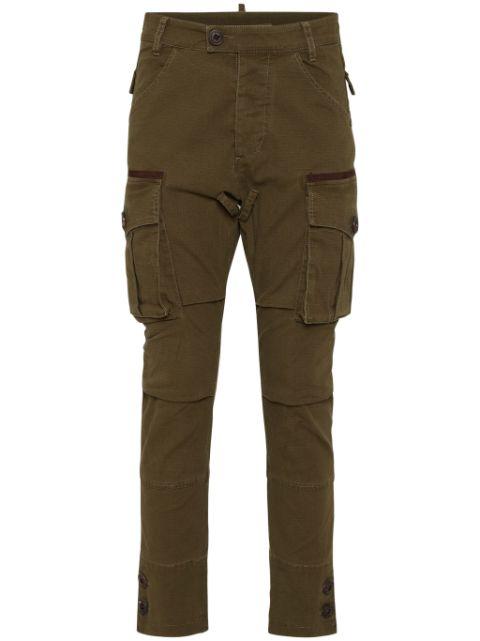 straight-leg cargo trousers by DSQUARED2