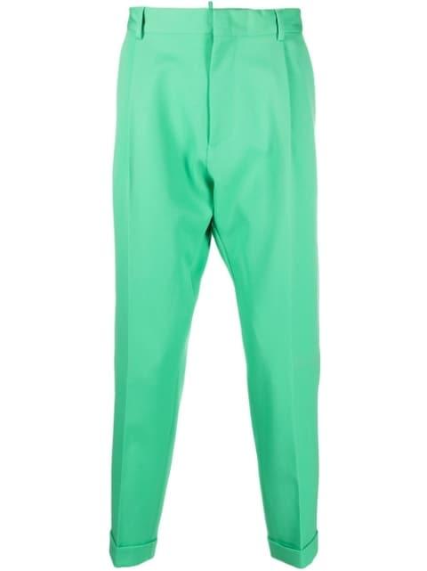 straight-leg cropped pants by DSQUARED2