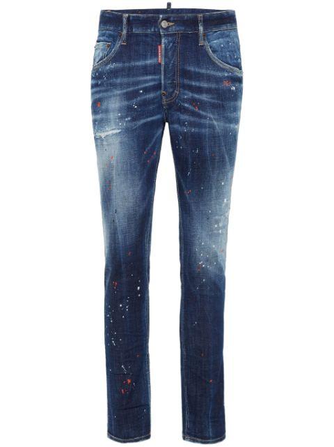 stretch-cotton skinny jeans by DSQUARED2