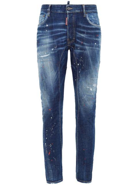 stretch-cotton skinny jeans by DSQUARED2
