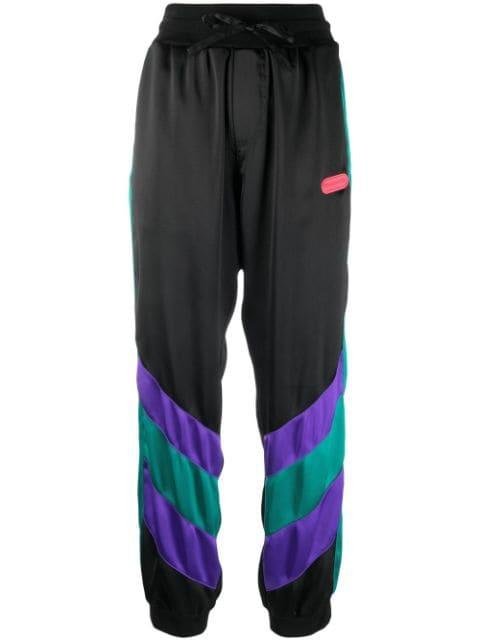 stripe-detail track pants by DSQUARED2