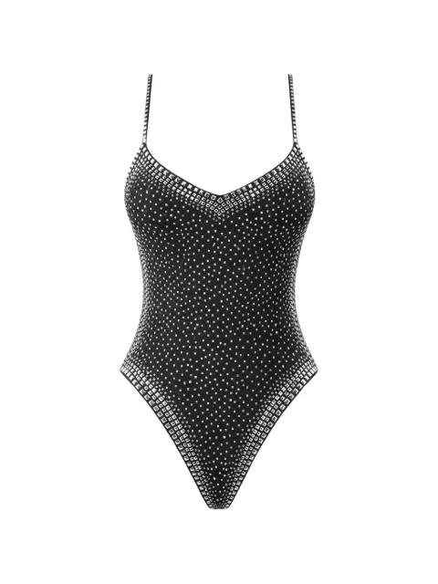 stud-embellished one-piece swimsuit by DSQUARED2