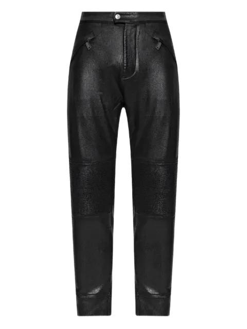tapered Waxed trousers by DSQUARED2
