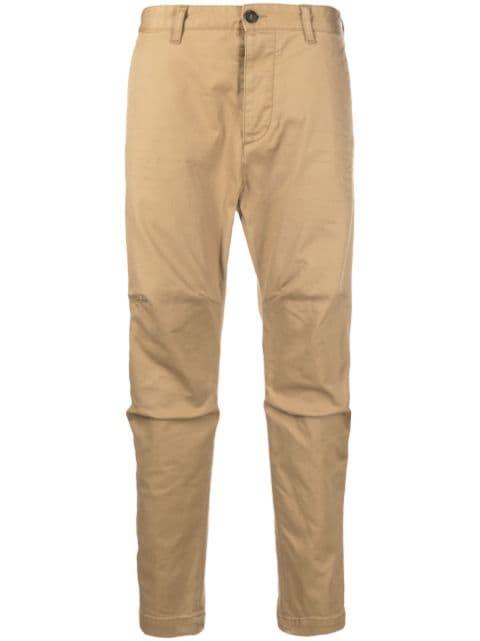 tapered chinos by DSQUARED2
