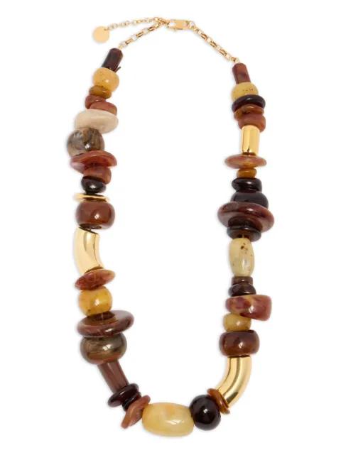 tassel-up beaded necklace by DSQUARED2