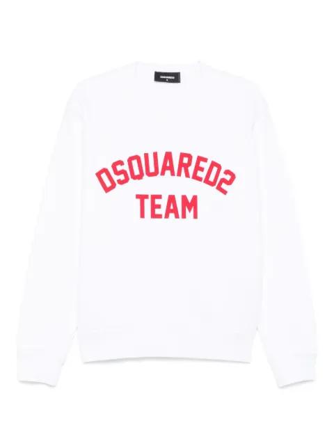 team-logo sweatshirt by DSQUARED2