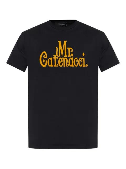 text-print T-shirt by DSQUARED2