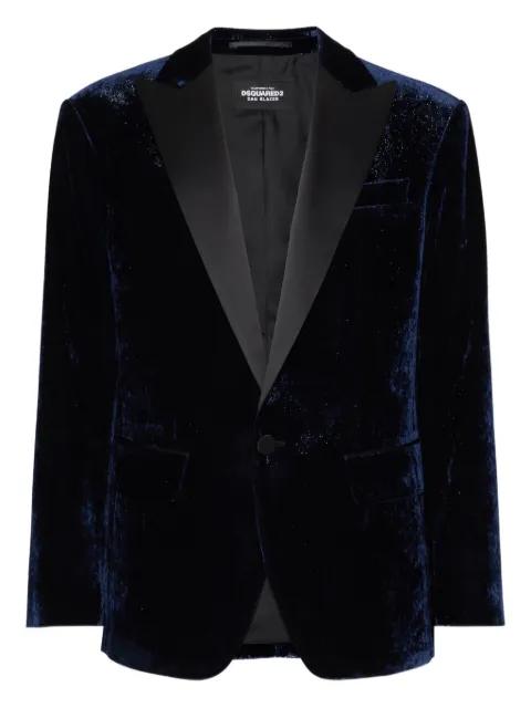 velvet blazer by DSQUARED2