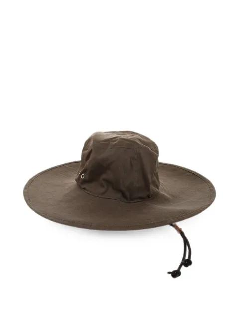 wide-brim drawstring floppy hat by DSQUARED2