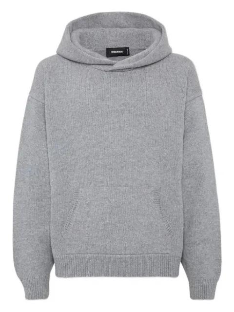 wool hoodie by DSQUARED2