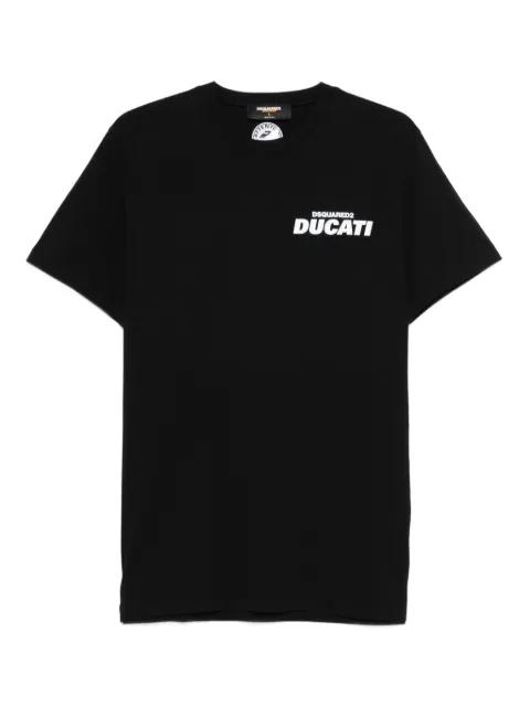x Ducati logo-print T-shirt by DSQUARED2