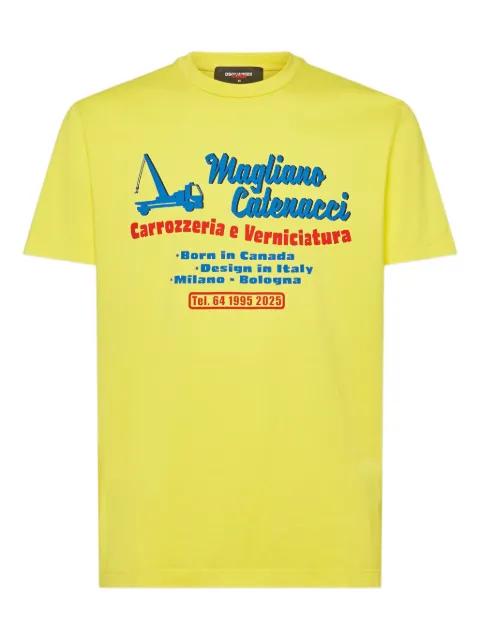 x Magliano printed T-shirt by DSQUARED2
